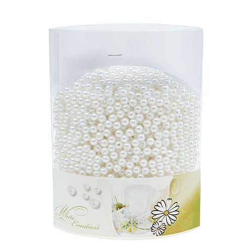 Floristik24 Blanco perla Ø6mm 200g