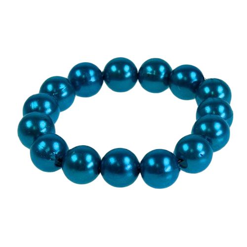 Floristik24 Perlas decorativas Ø8mm azul 250p