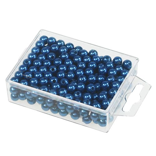 Artículo Cuentas decorativas Ø8mm azul 250 piezas