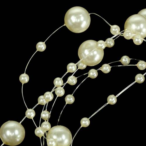 Collar de Perlas Champán Ø3 - 8mm L3m
