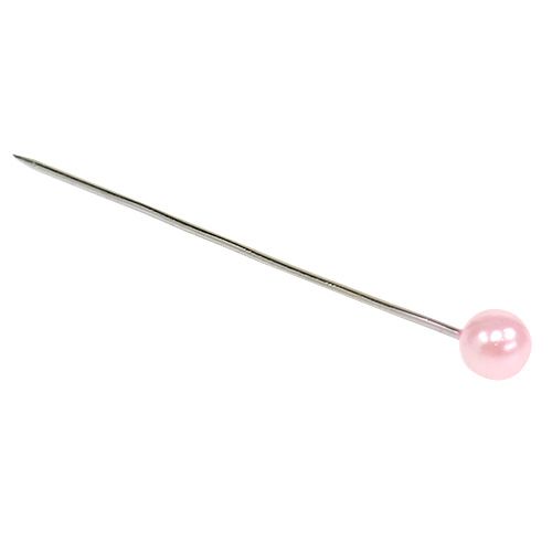 Artículo Alfileres cabeza perla rosa Ø4mm 4cm 150p