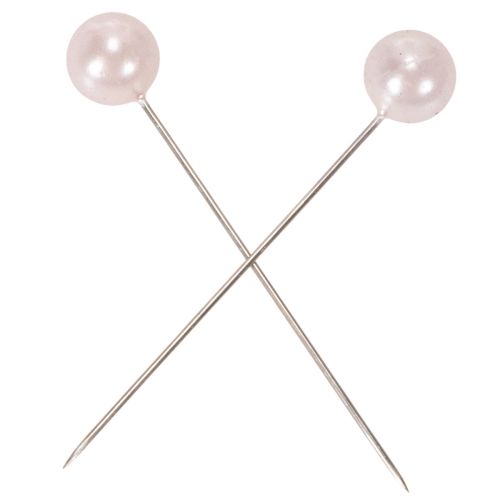 Alfileres Cabeza De Perla Rosa Ø10mm 60mm | Floristik24.es
