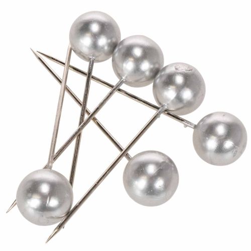 Pasadores de abalorios plata Ø20mm 90mm comprar | Floristik24.es
