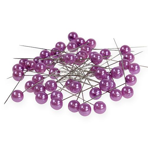 Artículo Alfileres violeta Ø10mm 60mm
