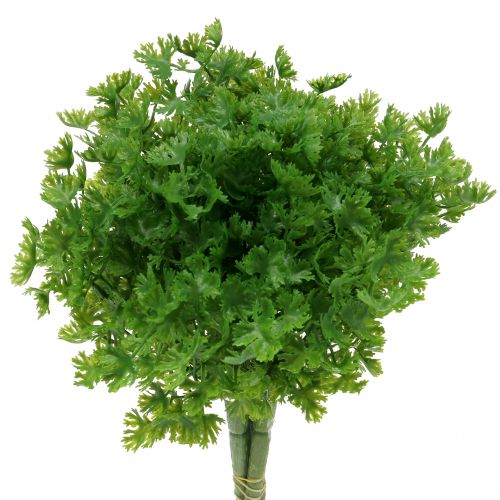Perejil verde artificial 26cm 3uds