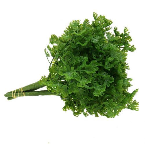 Floristik24 Perejil verde artificial 26cm 3uds
