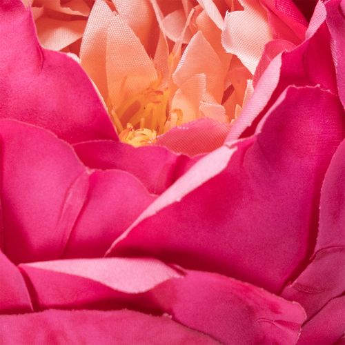 Artículo Flor de peonía artificial para una elegante decoración de interiores, 58 cm.