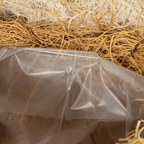 Artículo Maceta con forma de abeja como cesta decorativa para plantas para un diseño interior divertido, primavera y verano, 24 cm, 2 piezas