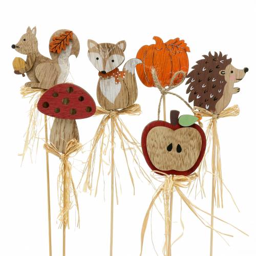 Palitos de plantas surtido otoño 12pcs Palitos de plantas surtido otoño 12pcs