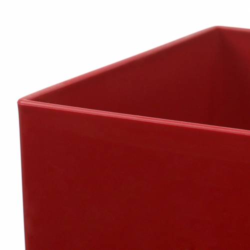 Floristik24 Florero rojo Milano Diamond 11l 20cm