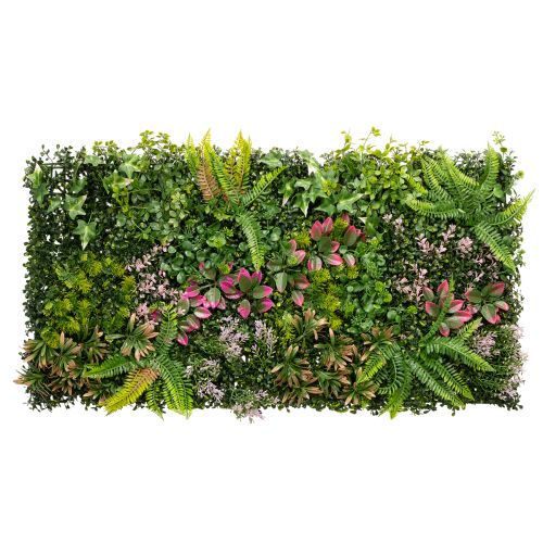 Pared vegetal artificial de 100 x 55 cm, vegetación vertical. comprar | Floristik24.es