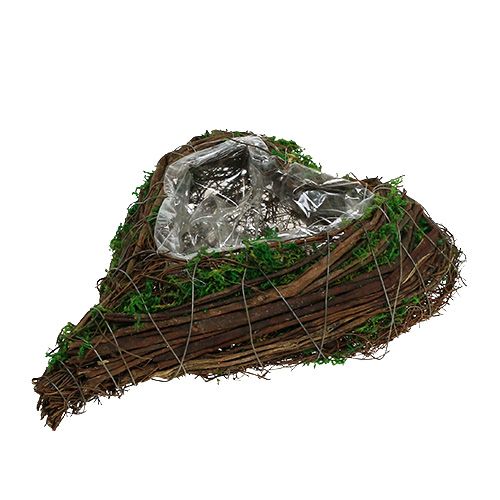 Artículo Macetero Heart Vine Moss 21cm x 26cm H6cm