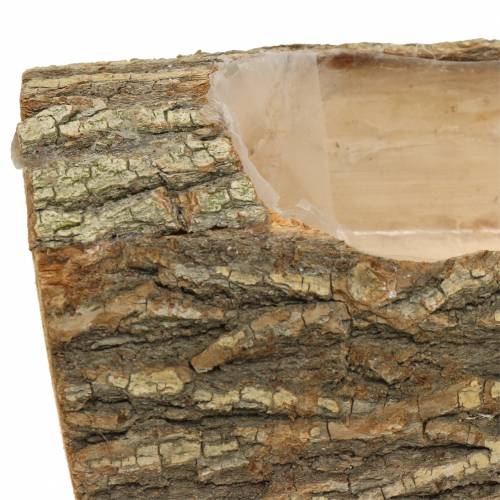 Floristik24 Jardinera madera de olmo 29cm x 11cm H10cm
