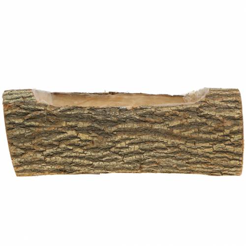 Floristik24 Jardinera madera de olmo 29cm x 11cm H10cm