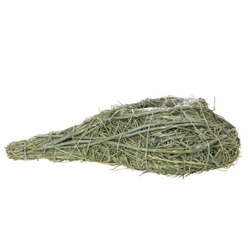 Corazón de planta natural para floristería con lámina, 25 cm | Floristik24.es