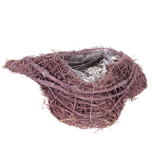 Corazón de planta con decoración de lámina para plantar, 24 cm | Floristik24.es