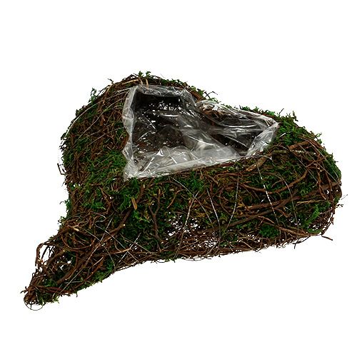 Artículo Corazón de planta como base de arreglo 30x35cm H8cm