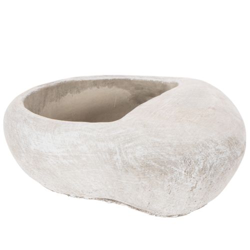 Maceta con forma de corazón, de piedra fundida, maceta decorativa, 17 cm. | Floristik24.es