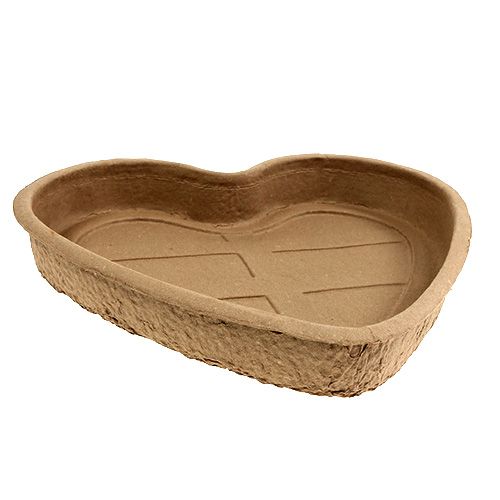 Floristik24 Pflanzherz 35cm cerrado compostable