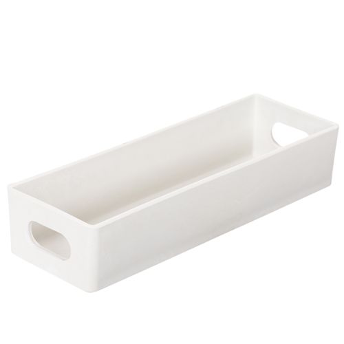 Bandeja rectangular con asas para almacenamiento y decoración de mesa, 32 cm.