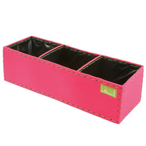 Caja de planta rosa 40cm x 14cm x 11cm, 1 pieza