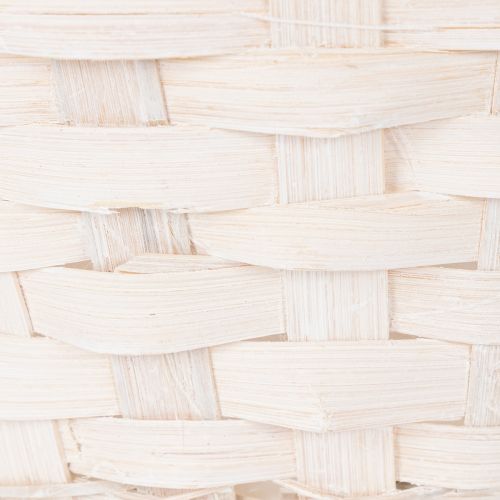 Artículo Cesta de mimbre decorativa para un diseño interior versátil, 20 cm, 8 piezas