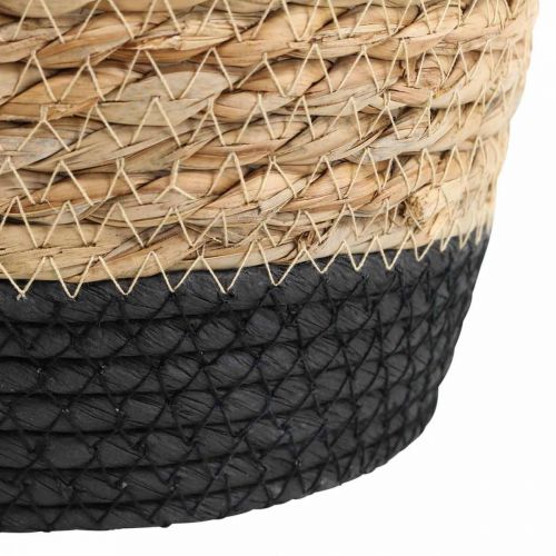 Artículo Cesta de plantas macetero cesta de hierba marina deco naturaleza Ø26cm H23cm