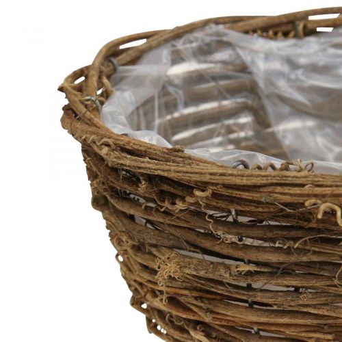 Floristik24 Cesta de plantas maceta vides rústicas Ø20/25/28cm juego de 3