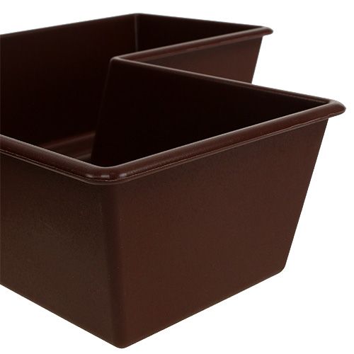 Floristik24 Cruz vegetal 24cm x 32cm marrón, 1 ud