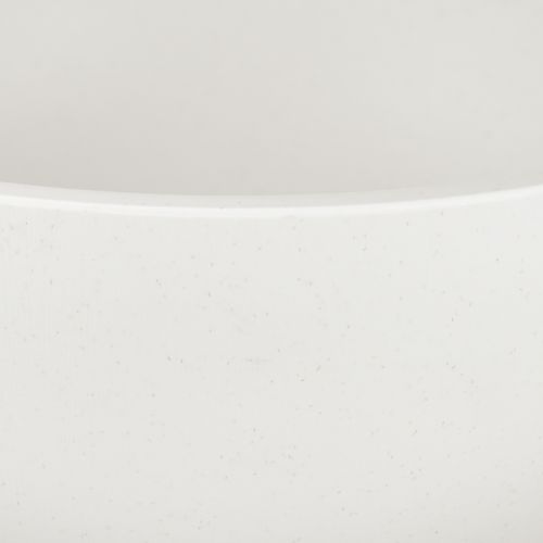 Artículo Maceta de plástico redonda blanca Ø25cm H12cm