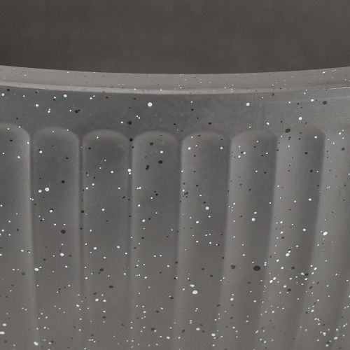 Artículo Macetero cuenco plástico antracita Ø40cm H18,5cm