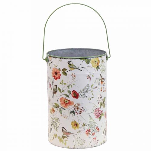 Artículo Macetero vintage balde metálico decorativo Ø18/15/12cm juego de 3