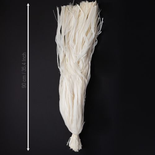 Artículo Cinta esqueleto de fibras naturales de origen vegetal, cinta natural decorativa, 180 g