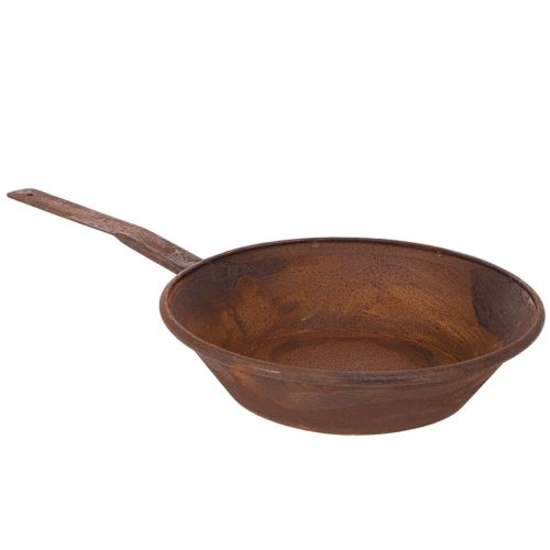 Bandeja para plantar, bandeja color óxido con asa, maceta de metal, Ø31cm comprar | Floristik24.es