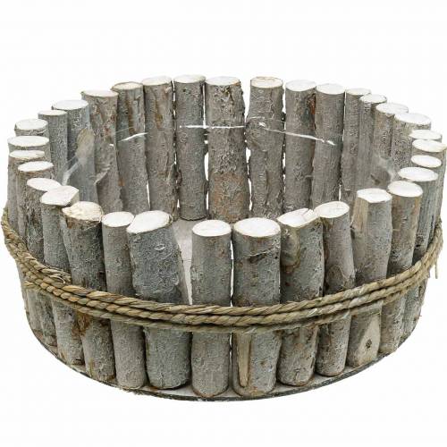 Floristik24 Jardinera de ramas Ø33cm H13cm