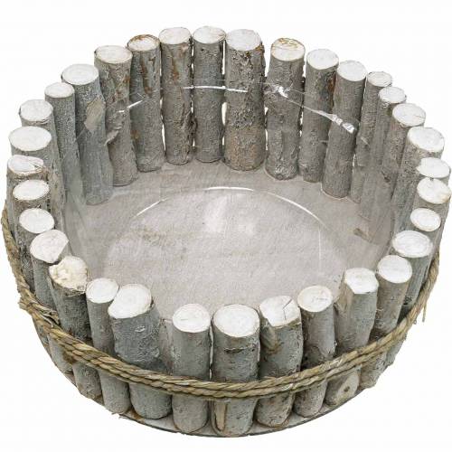 Floristik24 Jardinera de ramas Ø33cm H13cm