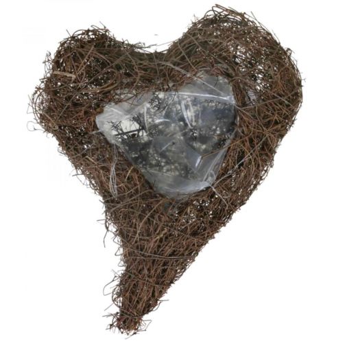 Artículo Cementerio de corazón de cuenco de planta, corazón de vid para plantar 21cm