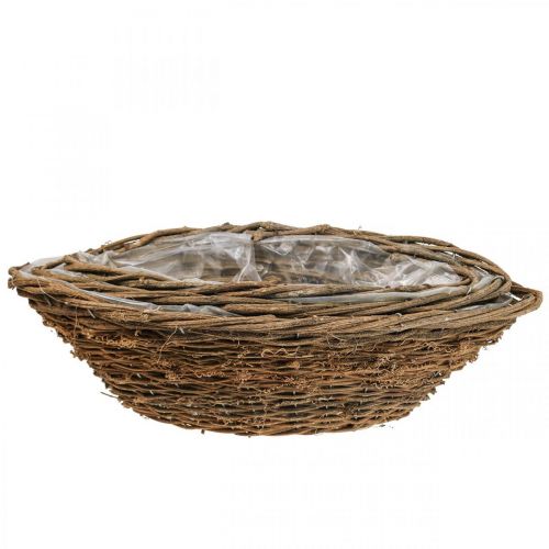 Floristik24 Cuenco para plantas, cesta para plantas, cesta para parras L35/42/46cm, juego de 3