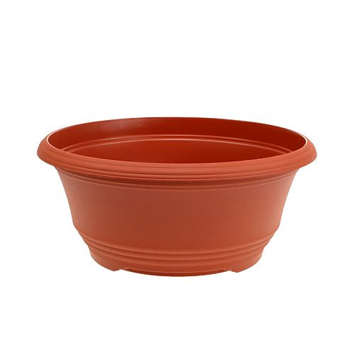 Artículo Cuenco de plástico para plantar Ø20cm terracota 1ud