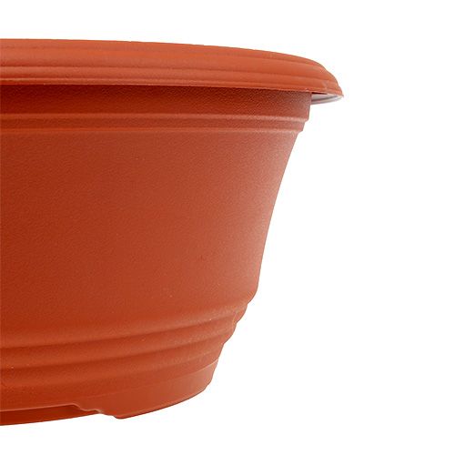 Artículo Cuenco de plástico para plantar Ø20cm terracota 1ud