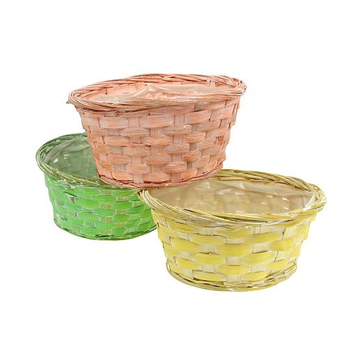 Floristik24 Macetero redondo Ø20cm colores surtidos. 8 piezas