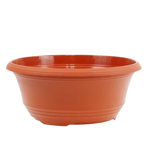 Macetero plástico Ø23cm H10cm 1 pieza
