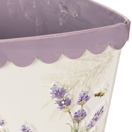 Artículo Carretilla para macetas con elegante aspecto lavanda de 46 cm