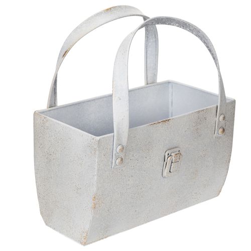 Bolsa de metal, moderna y agradable atmósfera para uso interior y exterior, 28 cm.