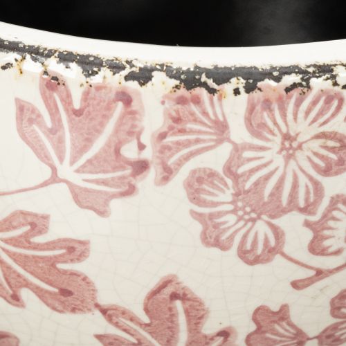 Artículo Vaso para plantar, decoración floral única, 18cm