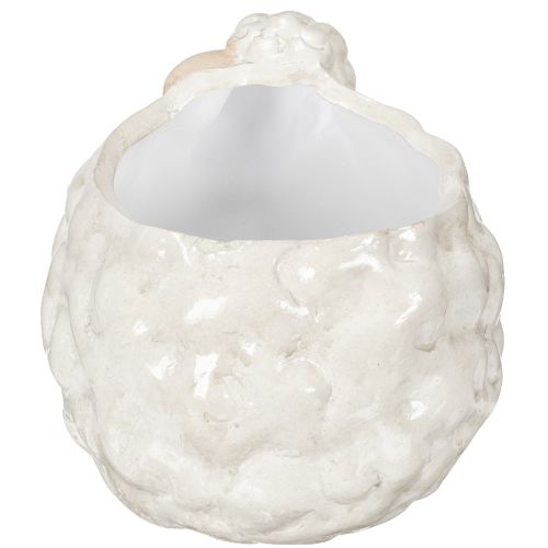 Artículo Maceta de cerámica con forma de oveja, macetero decorativo para jardín y hogar, 2 piezas