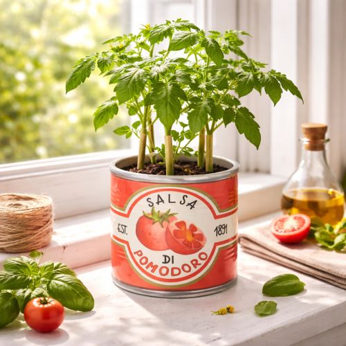 Artículo Macetas decorativas de cerámica con diseño de tomate para un toque elegante en el hogar, 14 cm, juego de 3