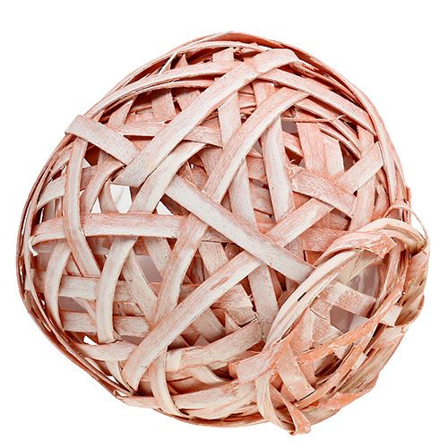 Floristik24 Macetero de chip Ø15cm H14cm naranja