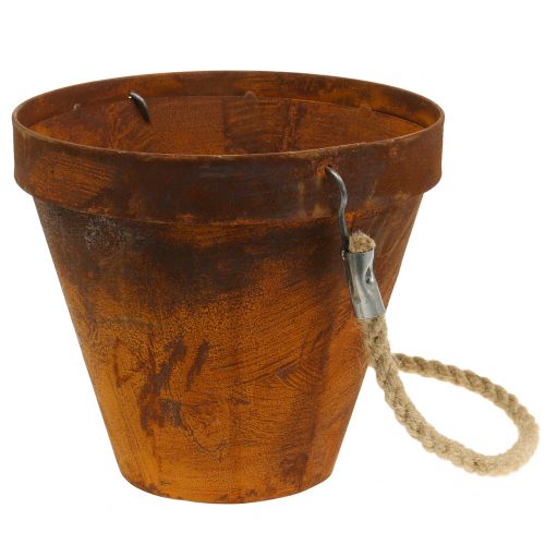 Floristik24 Maceta para reja colgante Ø20cm H19cm