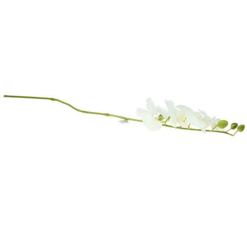 Floristik24 Orquidea Phalaenopsis artificial blanca 80cm